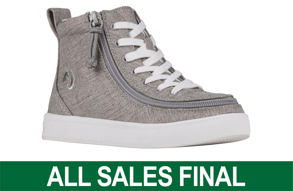 Grey Jersey BILLY Classic Lace Highs