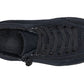 Kid's Black to the Floor BILLY Classic WDR High Tops, zipper shoes, like velcro, that are adaptive, accessible, inclusive and use universal design to accommodate an afo. BILLY Footwear is medium and wide width, M, D and EEE, are comfortable, and come in toddler, kids, mens, and womens sizing.