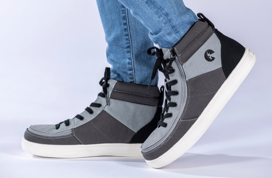 Mens wide sale high tops