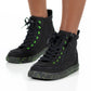 Black/Green Speckle BILLY Classic Lace Hi