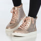 Rose Gold Unicorn BILLY Classic Lace Highs