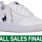 White/Navy BILLY Sport Court Athletic Sneakers