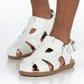 White BILLY Sandals