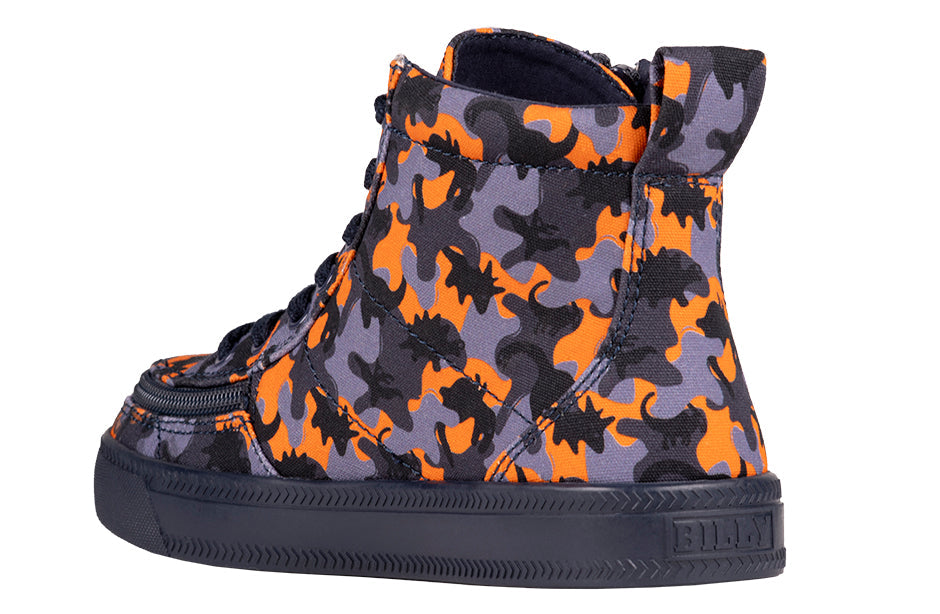 Orange Dino BILLY Classic Lace High Tops