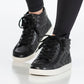 Black Leather BILLY Ten9 CS Sneaker High Tops