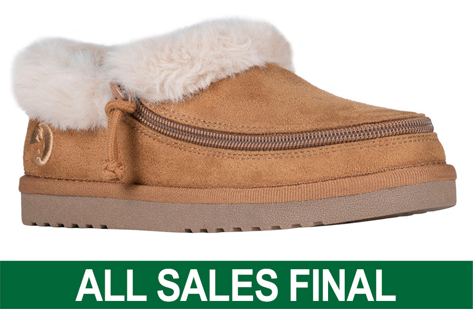 Grove genuine shearling trim hot sale slipper