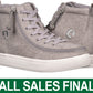 Men's Grey Jersey BILLY Classic Lace Hi