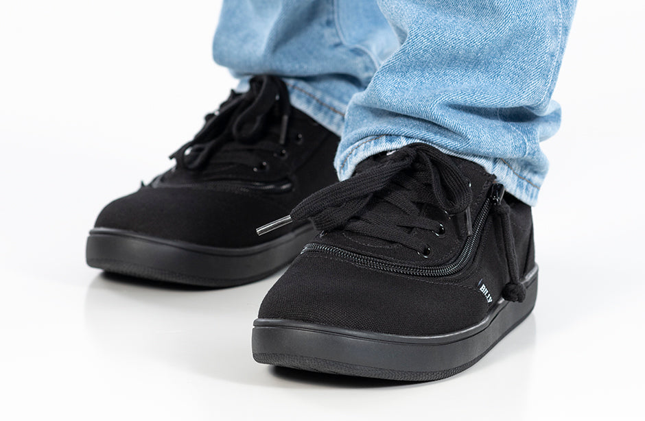 Men's Black to the Floor BILLY Sneaker Low Tops