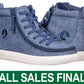 Women's Navy Jersey BILLY Classic Lace Hi