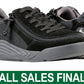 Women's Black Suede/Mesh BILLY Comfort Classic Lows
