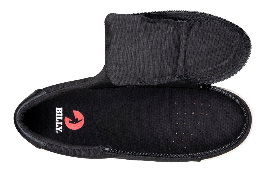 Women's Black Canvas BILLY Sneaker Low Tops